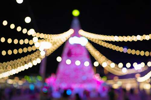 gloria outlets bokeh lights taoyuan